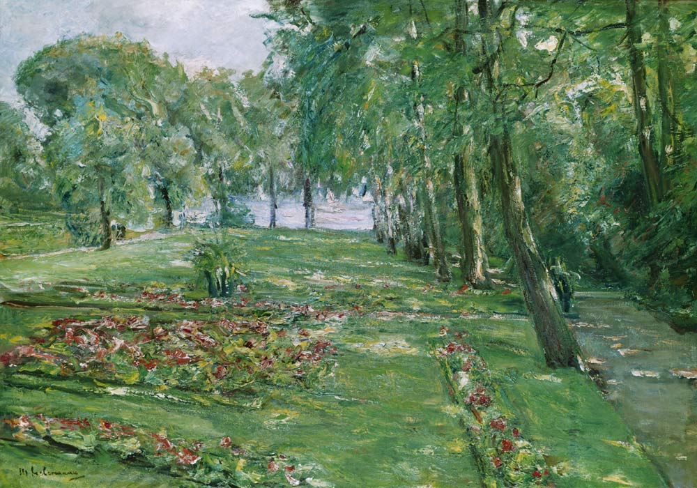 Garten am Wannsee van Max Liebermann