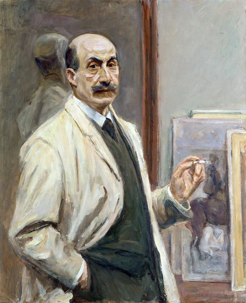 Liebermann , Self-portrait van Max Liebermann
