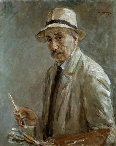 Self-portrait van Max Liebermann