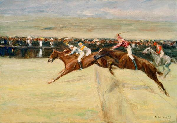 Paardenrennen in de Cascines - 1. instelling