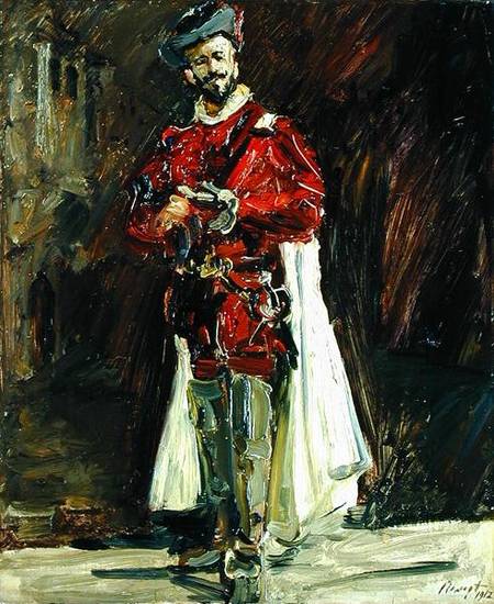 Francisco D'Andrade (1856-1921) as Don Giovanni van Max Slevogt