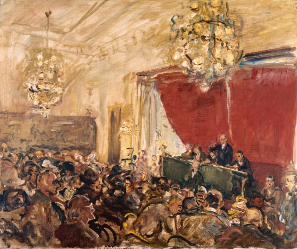 Slevogt/Auktion Slg.Huldschinsky/1928 van Max Slevogt