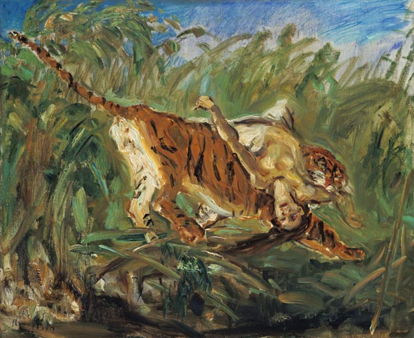 Tiger in the Jungle van Max Slevogt
