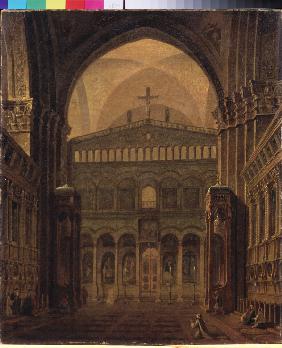 Interior of the Temple in Jerusalem