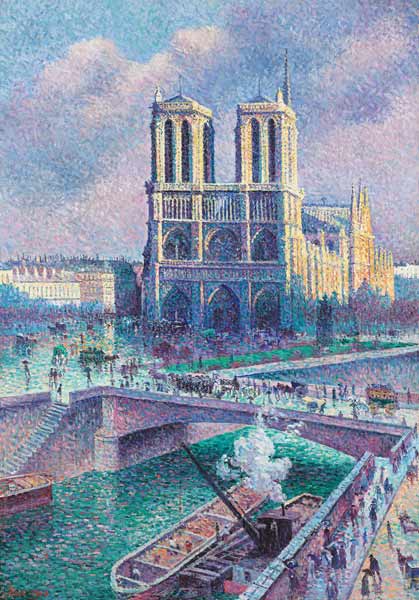 Notre Dame, Paris van Maximilien Luce