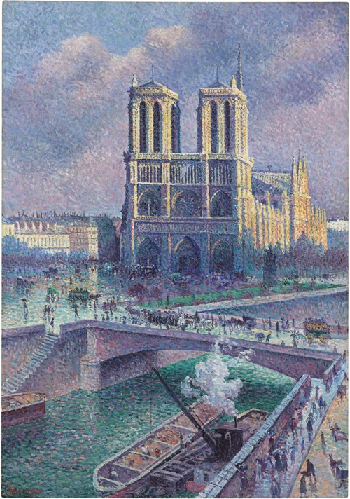 Notre-Dame de Paris van Maximilien Luce