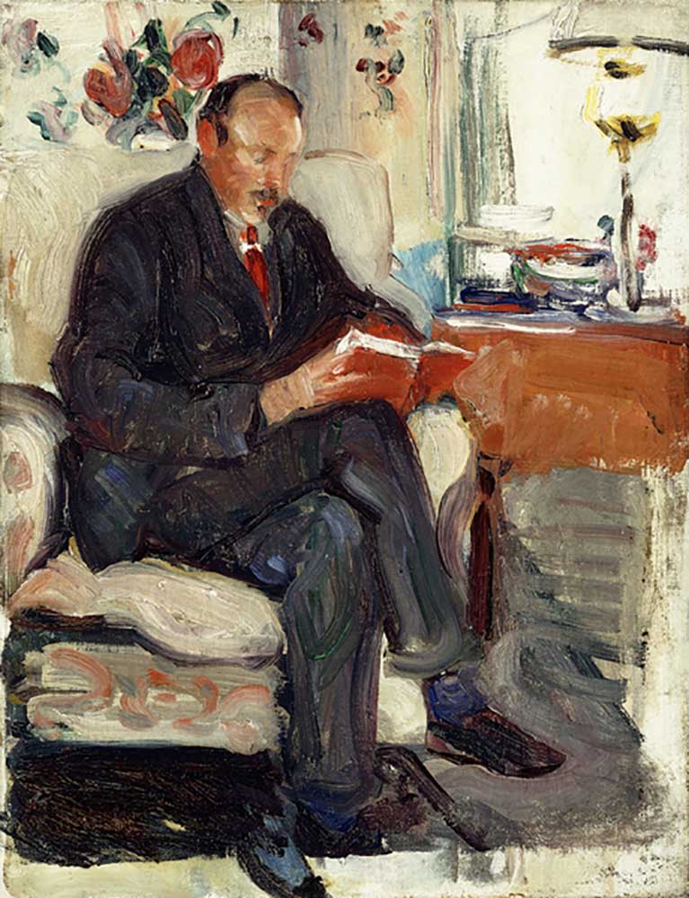 Portrait of Ernest Lawson van May Wilson Preston