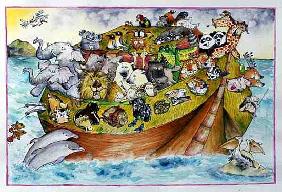 Noah''s Crazy Ark, 1999 (mixed media) 