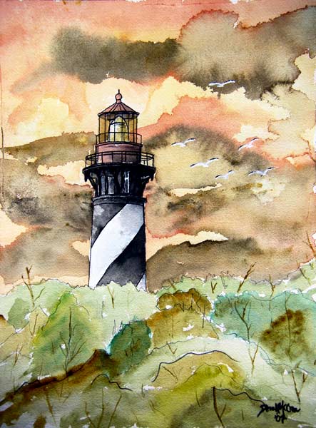 St Augustine Lighthouse van Derek McCrea