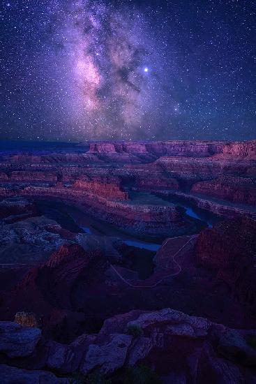 Milky Way over Dead Horse Point