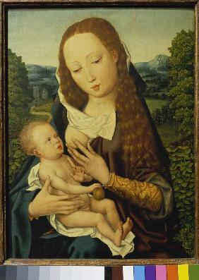 Maria mit dem Kinde (Südniederländisch)