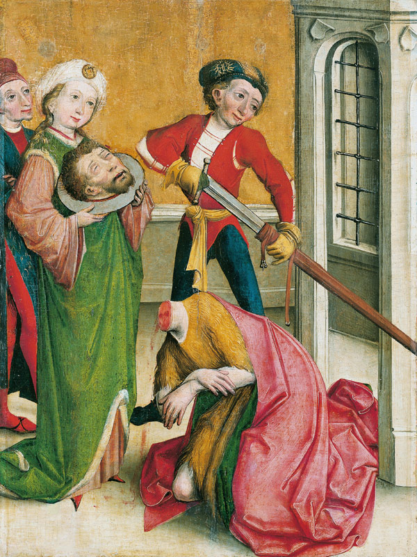 The Decapitation of St John the Baptist van Meister des Eggenburger Altars