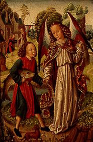 Tobias und der Engel van Meister (Niederländischer)