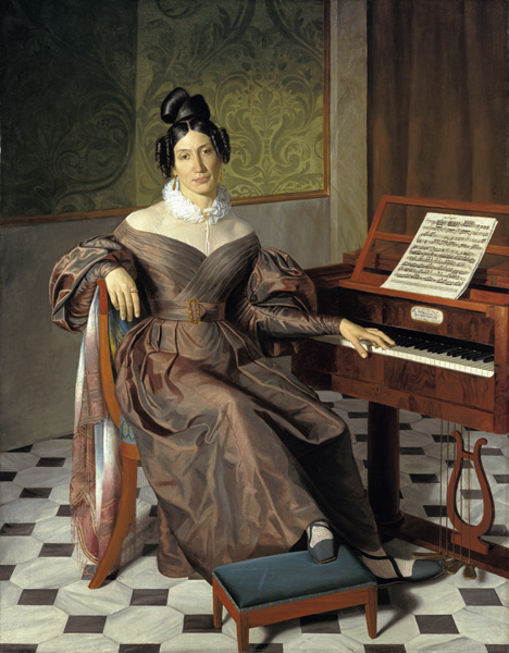 Isabella Colbran (Sängerin, erste Frau Rossinis) van Meister (Unbekannter  ehem.Waldmüller)