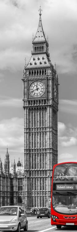 LONDON Elizabeth Toren Verticaal Panorama van Melanie Viola