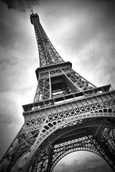 Eiffeltoren Parijs | Monochroom