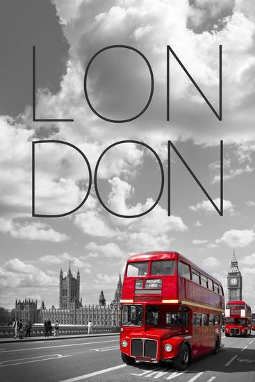 Rode Bussen in Londen | Tekst & Skyline
