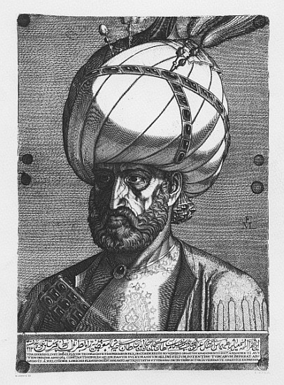 Suleiman the Magnificent van Melchior Lorck