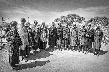 Maasai Village Members