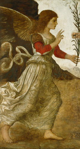 The Annunciating Angel Gabriel van Melozzo da Forli