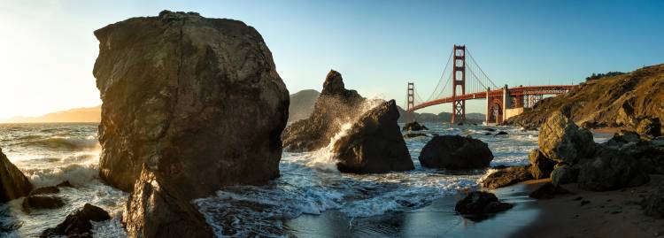 The Golden Gate Bridge van Michael Kaupp