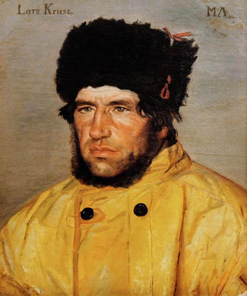 Fisherman Lars Kruse van Michael Peter Ancher