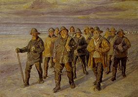 Rückkehr der Fischer van Michael Peter Ancher