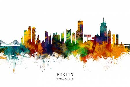 Boston Massachusetts Skyline