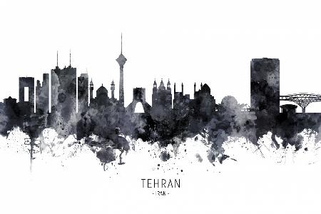 Tehran Iran Skyline