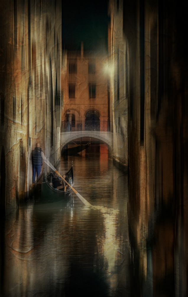 Venetian night van Michel Romaggi