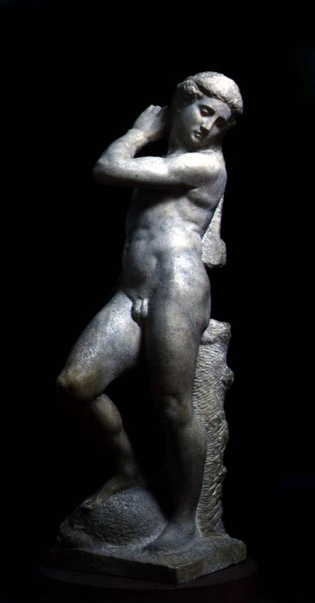 Apollo, or David van Michelangelo (Buonarroti)