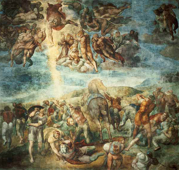 Die Bekehrung Pauli van Michelangelo (Buonarroti)