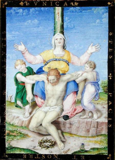 Pieta van Michelangelo (Buonarroti)
