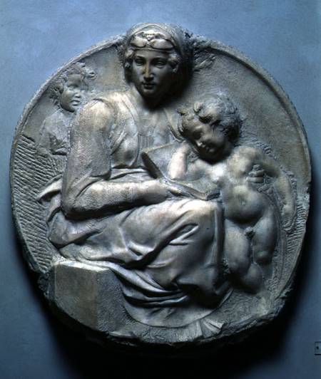 Pitti Tondo van Michelangelo (Buonarroti)