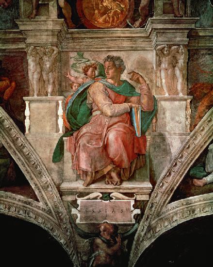 Sistine Chapel Ceiling: The Prophet Isaiah