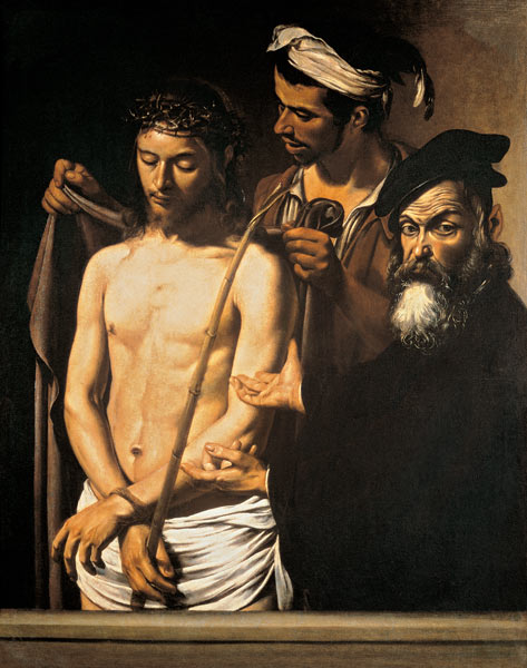 Caravaggio / Ecce Homo / c.1605/06 van Michelangelo Caravaggio