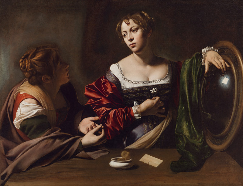 De handlezeres van Michelangelo Caravaggio