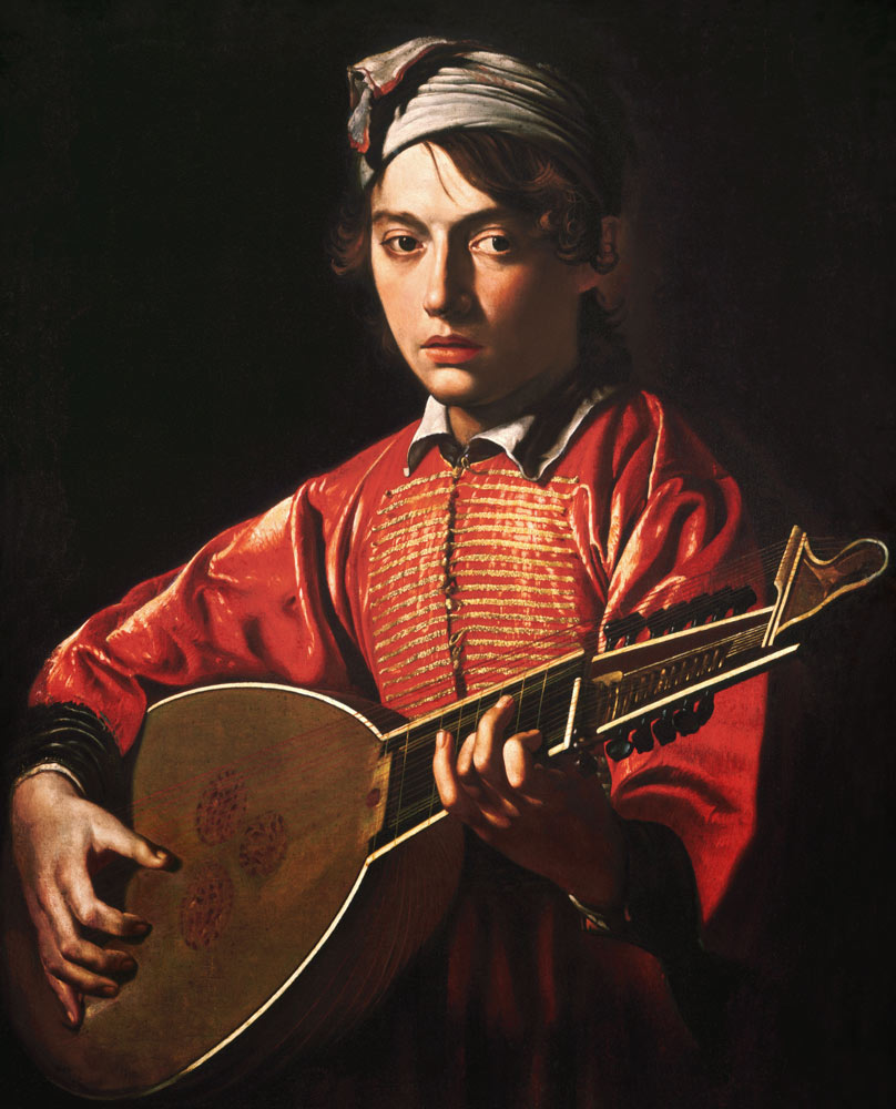 De luitspeler van Michelangelo Caravaggio