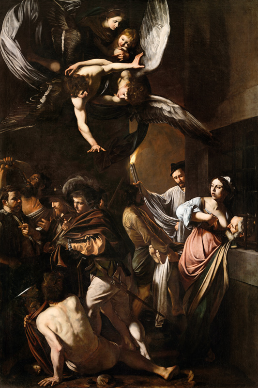The Seven works of Mercy van Michelangelo Caravaggio