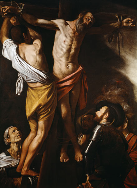 Caravaggio, Kreuzigung des Andreas van Michelangelo Caravaggio