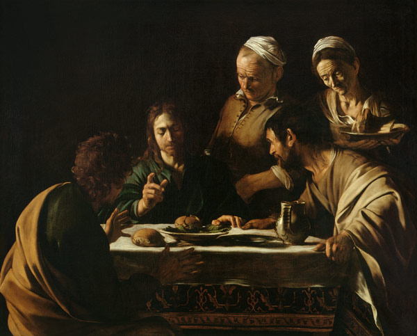 The Supper at Emmaus van Michelangelo Caravaggio