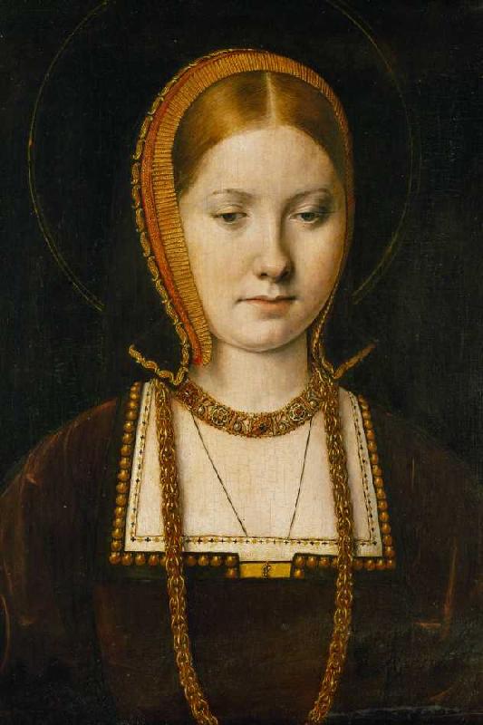 Mary Rose Tudor (1496-1533), Schwester Heinrichs VIII van Michiel Sittow