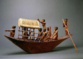 Tomb model of a ship, c.2000 BC (wood)