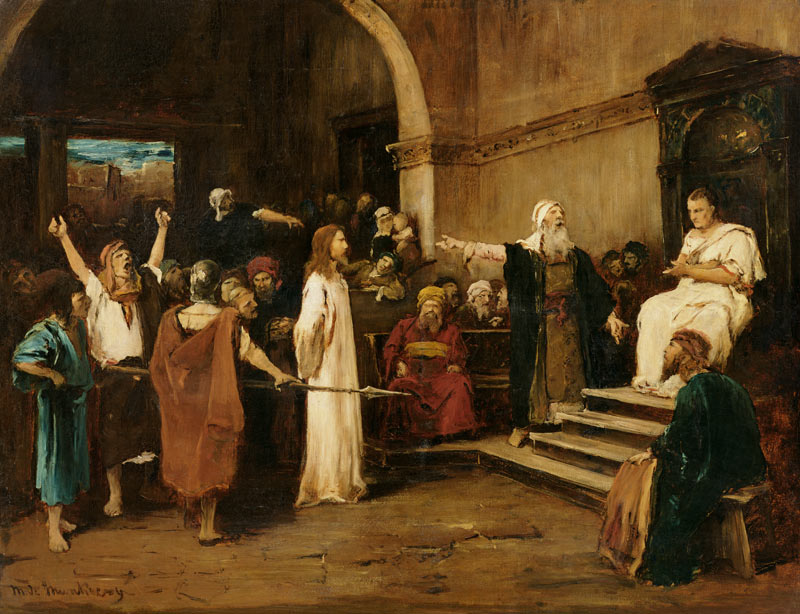 Christ Before Pilate van Mihály Munkácsy