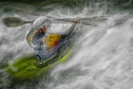 Battle in rapids