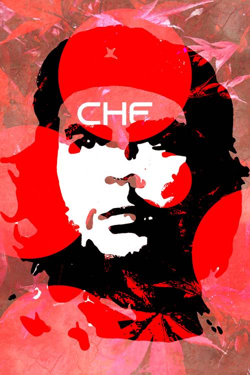 Che Guevara, Cuba, Kuba, Revolution, Collage, Symbol van Miro May