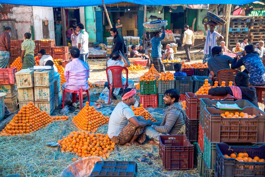 Fruit Market van Miro May