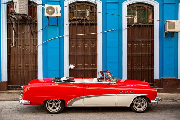 Oldtimer in Havana, Cuba. Havanna, Kuba van Miro May