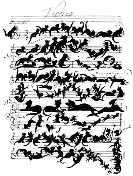 Katzen-Symphonie van Moritz von Schwind