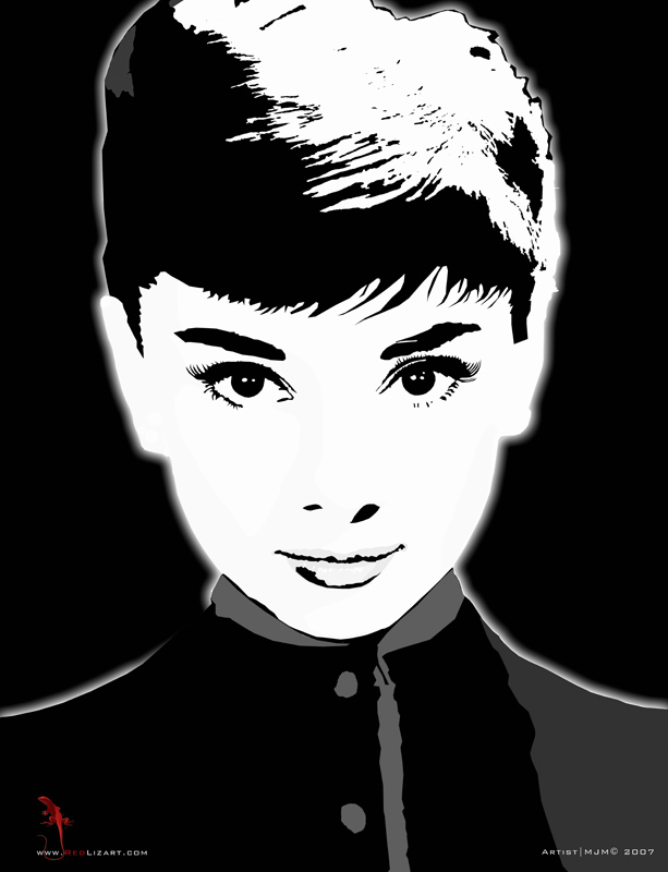 Audrey Hepburn 1 van Matthias Müller